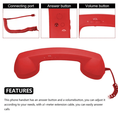 📱✨Retro Phone Handset