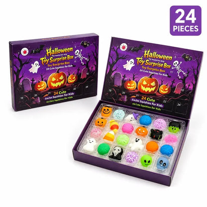 🔥Last Day 50% OFF - 🎃24-Piece Halloween Squishy Surprise Box