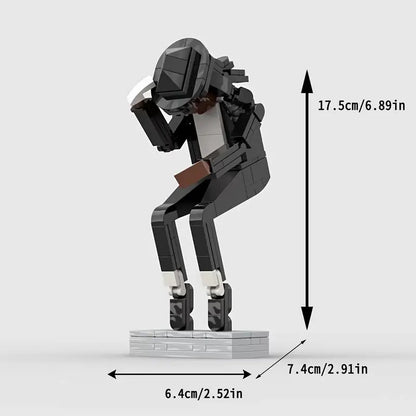 ⏰LAST DAY 50% OFF🎁Building Block Toy for Assembling——Classic Dance Pose Figure, Tribute to a Legendary Icon