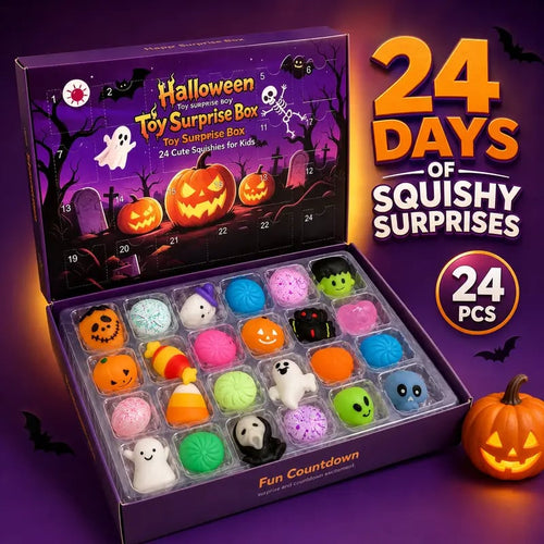 🔥Last Day 50% OFF - 🎃24-Piece Halloween Squishy Surprise Box