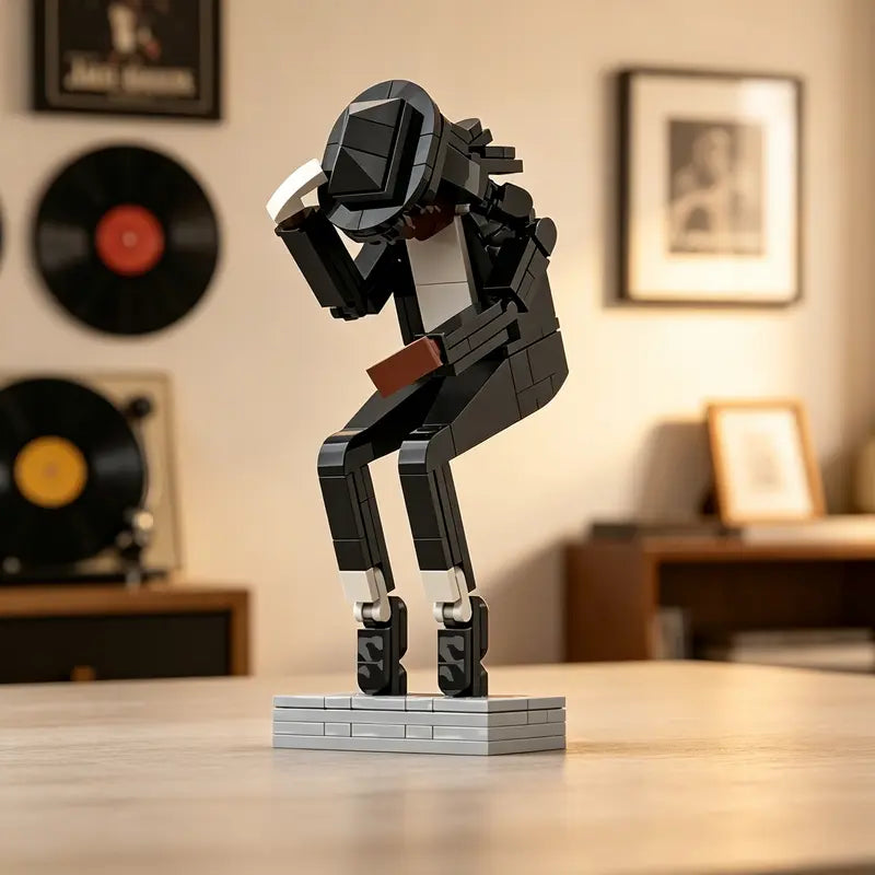 ⏰LAST DAY 50% OFF🎁Building Block Toy for Assembling——Classic Dance Pose Figure, Tribute to a Legendary Icon