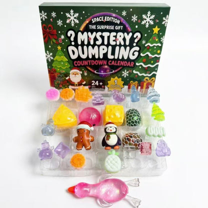 🎄🎃 24 Days of Squishy Surprises! 🎁 Christmas & Halloween Mystery Advent Calendar | 24 Mini Toys Inside