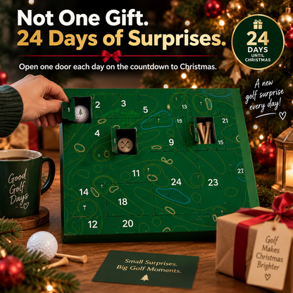 ⏳ Last day to save 50% – 🎄⛳️Golf Advent Calendar — 24 Days of Golf Surprises