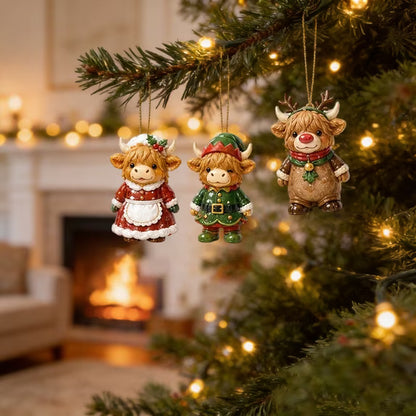 🐮🎄 2026 Highland Cow Advent Calendar – 24 Days of Christmas Surprises 🎁✨