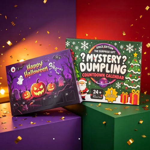 🎄🎃 24 Days of Squishy Surprises! 🎁 Christmas & Halloween Mystery Advent Calendar | 24 Mini Toys Inside
