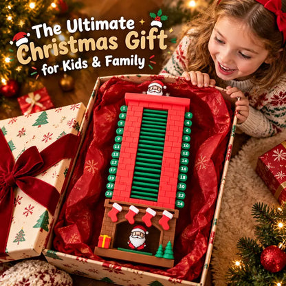 ⏳ Last day to save 50% – 🎄Santa Chimney Advent Calendar 24 Day Christmas Countdown Toy🎄