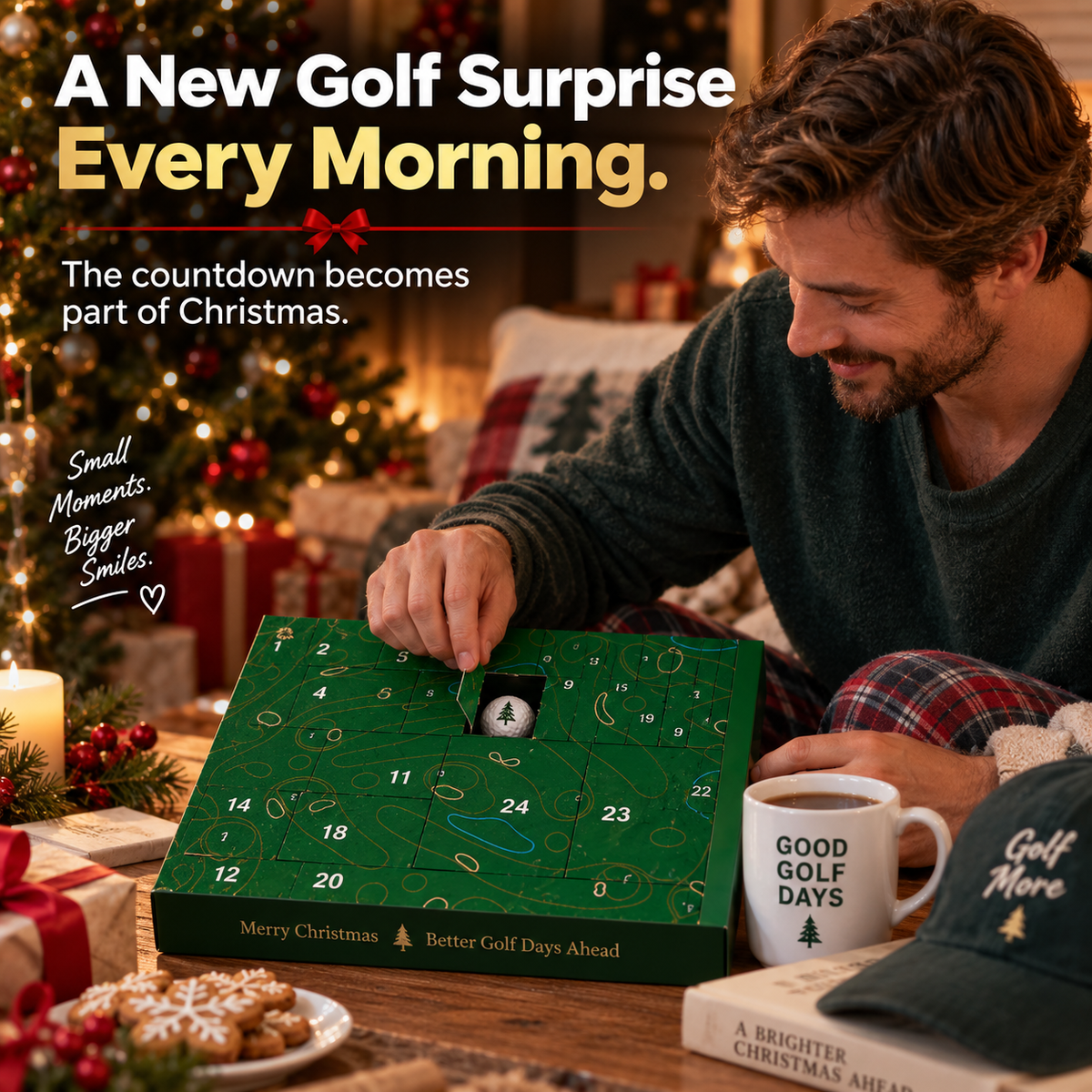 ⏳ Last day to save 50% – 🎄⛳️Golf Advent Calendar — 24 Days of Golf Surprises