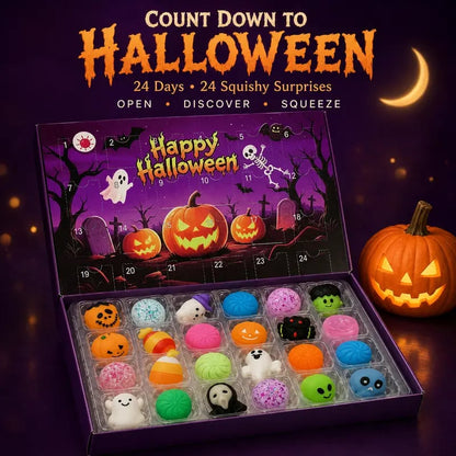 🔥Last Day 50% OFF - 🎃24-Piece Halloween Squishy Surprise Box