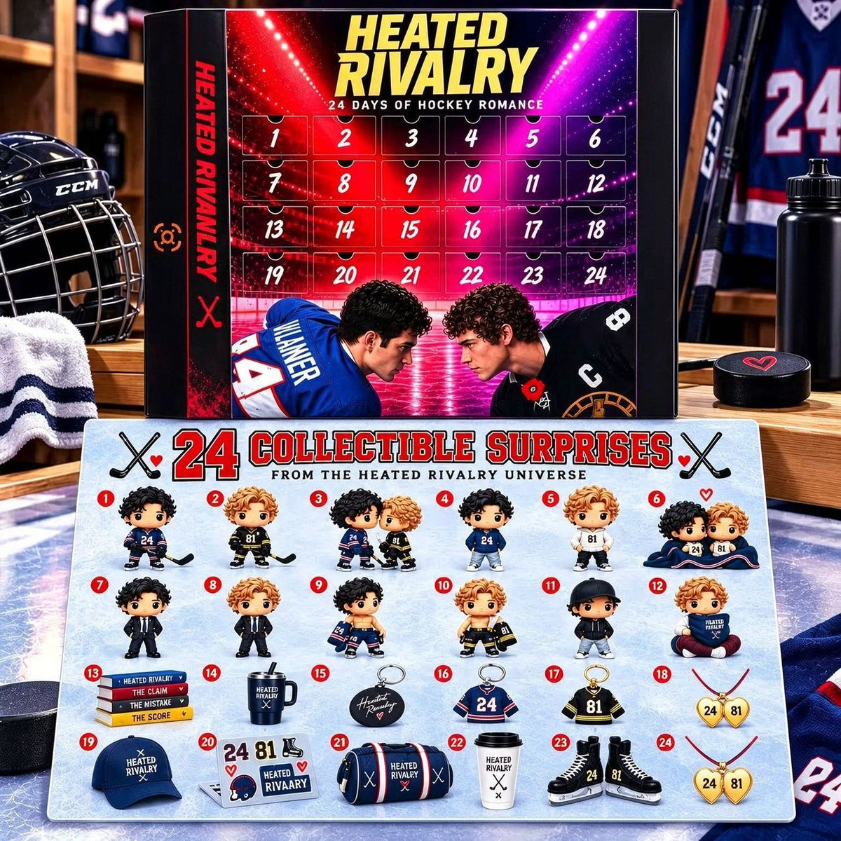 【🎁Last Day 50% OFF】🎉NEW Heated Rivalry Advent Calendar