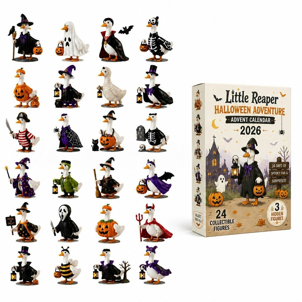 🦆 Little Grim Reaper Duck Is Here: 2026 Halloween Calendar