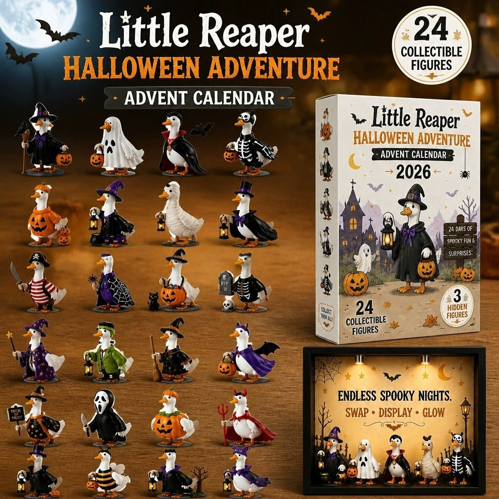 🦆 Little Grim Reaper Duck Is Here: 2026 Halloween Calendar