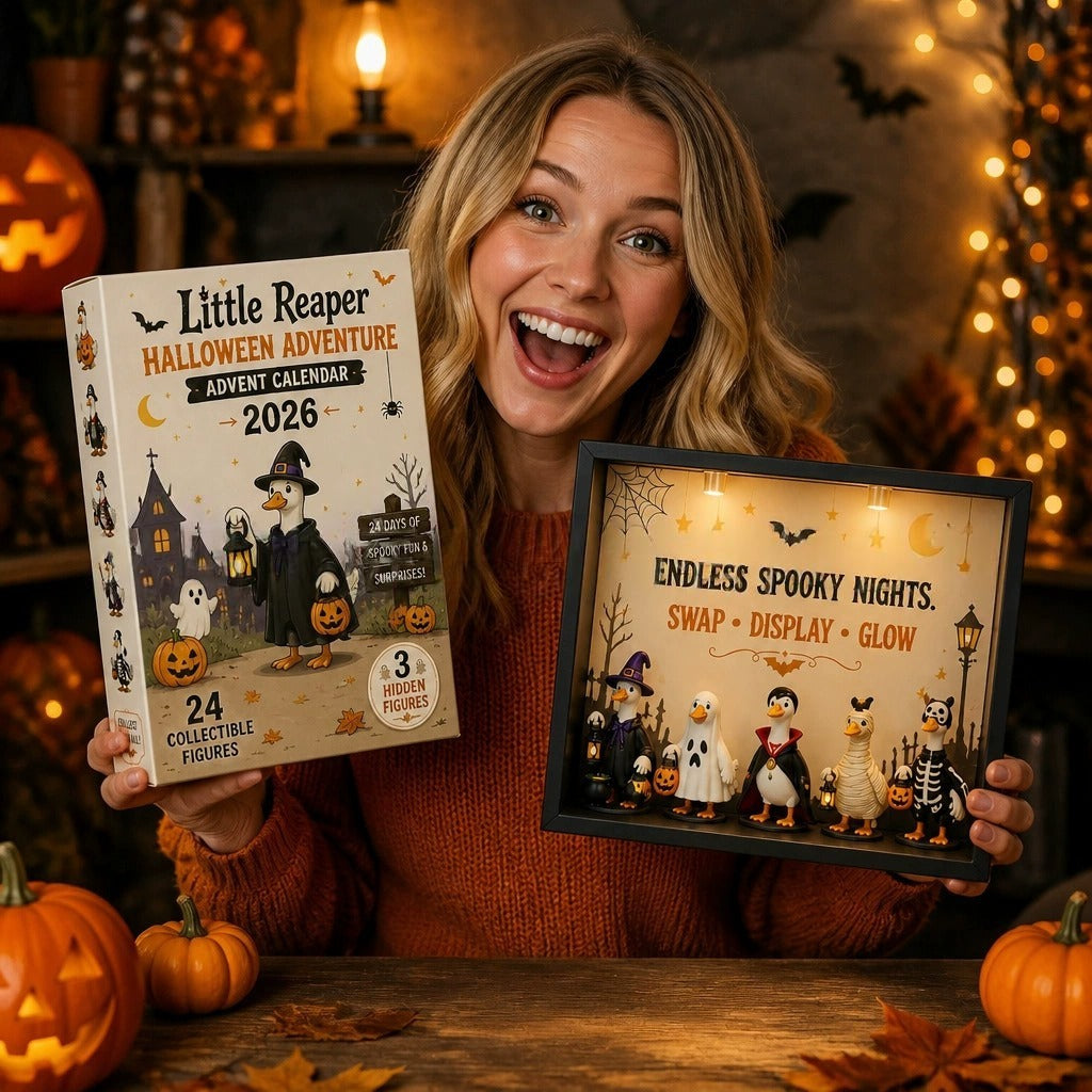 🦆 Little Grim Reaper Duck Is Here: 2026 Halloween Calendar
