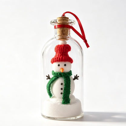🎄 Recordable Christmas Tree Message in a Bottle – Personalized Christmas Gift 🎁