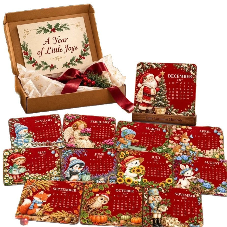 🎄2027 Christmas Plantable Seed Calendar – 12 Months of Growing Joy🌱