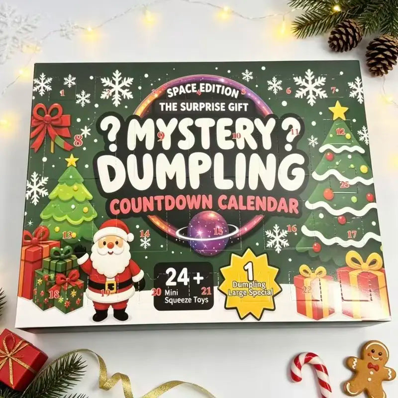 🎄🎃 24 Days of Squishy Surprises! 🎁 Christmas & Halloween Mystery Advent Calendar | 24 Mini Toys Inside