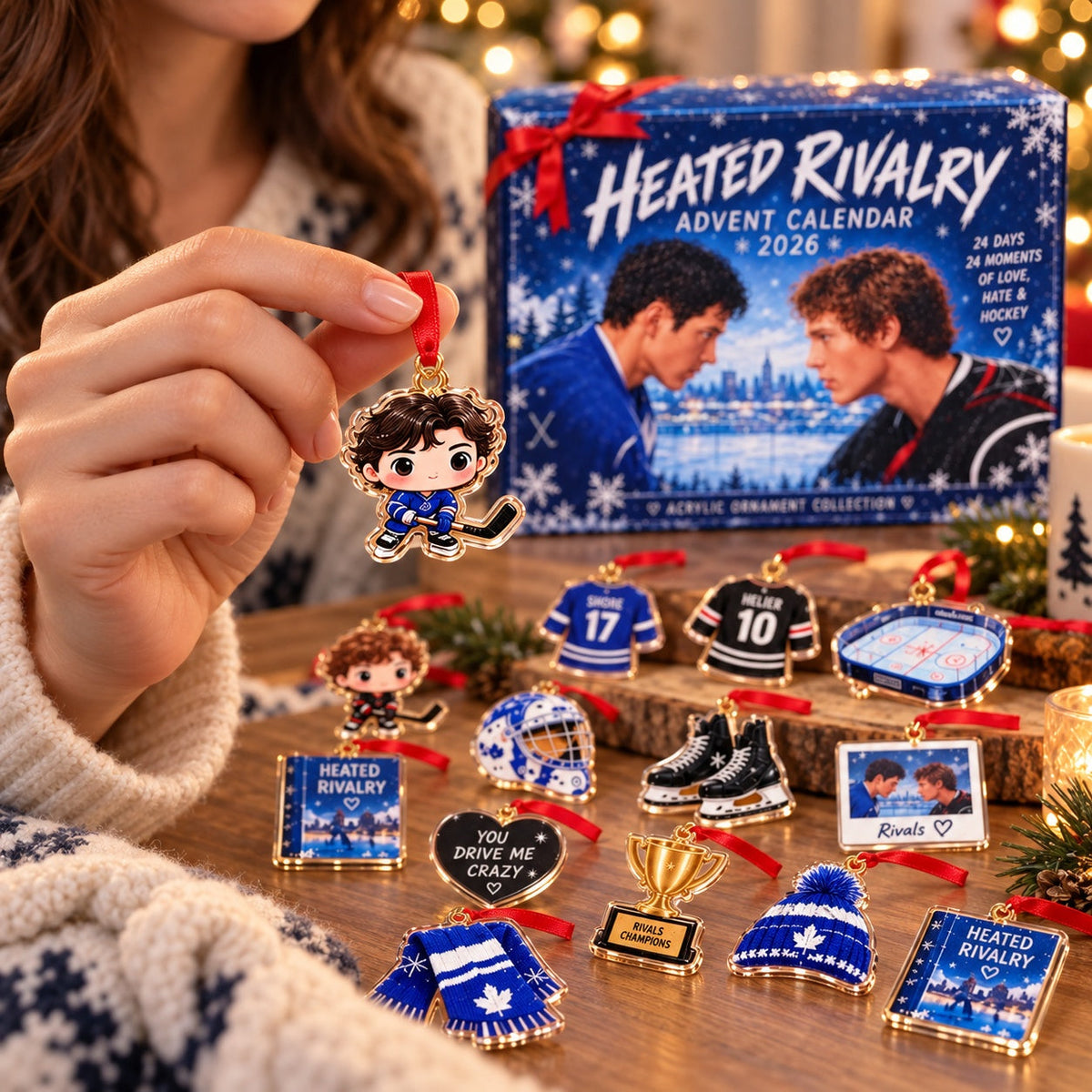 【🎁Last Day 50% OFF】🎉NEW Heated Rivalry Advent Calendar