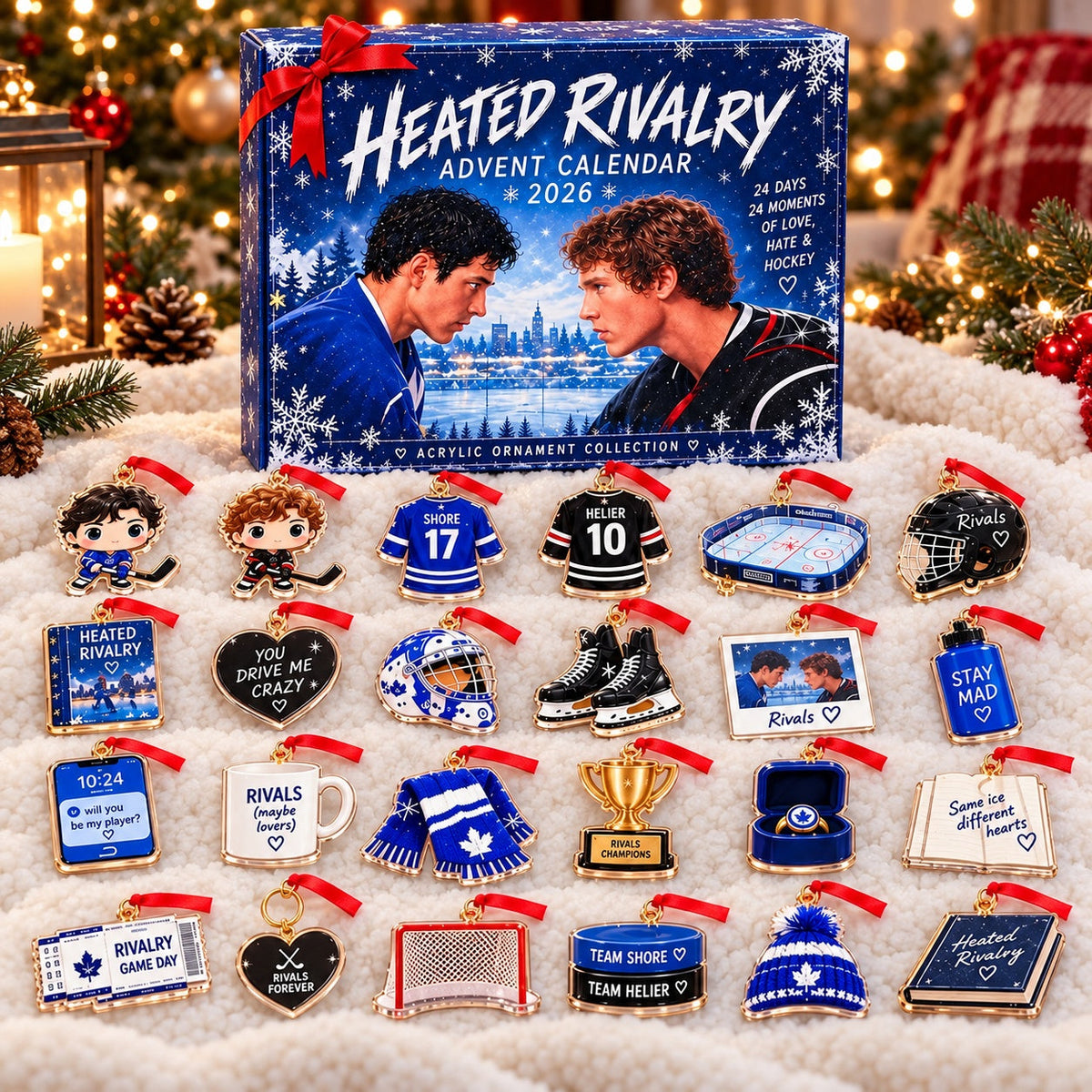 【🎁Last Day 50% OFF】🎉NEW Heated Rivalry Advent Calendar