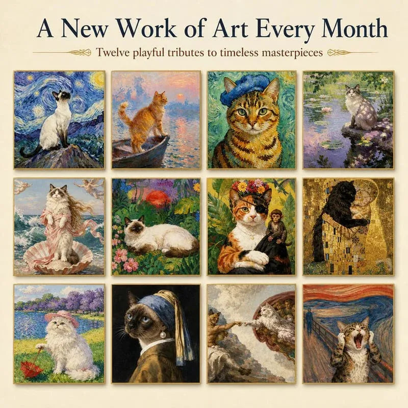 💥 Last Day 50% OFF🐱2027 Funny Cat Meme Calendar