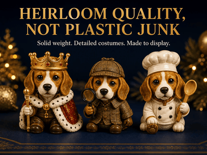 🐶🎄Beagle Magic Advent Calendar 2026 – 24 Days of Unique Beagle Miniature Collectibles, 24 Cute Holiday