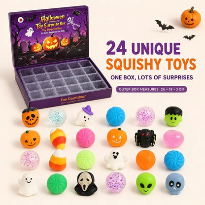 🔥Last Day 50% OFF - 🎃24-Piece Halloween Squishy Surprise Box