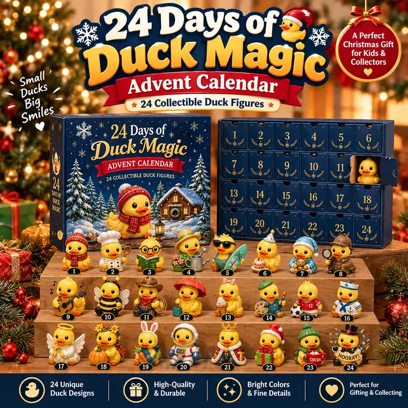 2026 Christmas Duck Advent Calendar.🦆🎄
