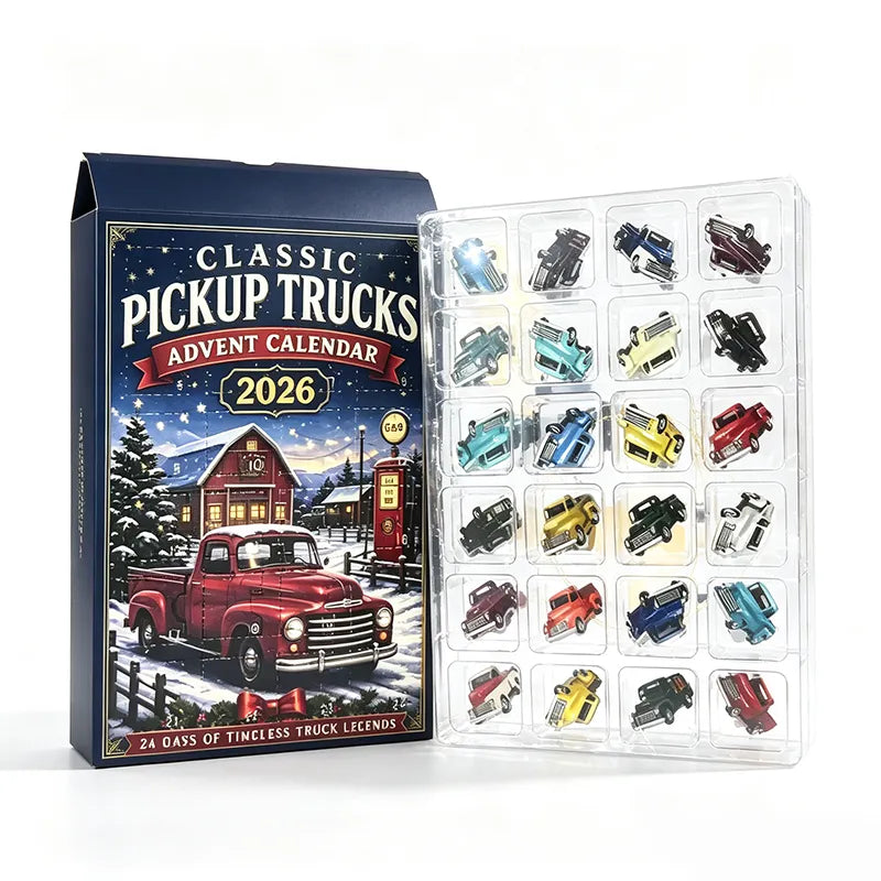 💯🚜🚗🎄 2026 Vehicle Advent Calendar Collection – 24 Days of Classic Machines, Trucks & Military Legends 🎁✨