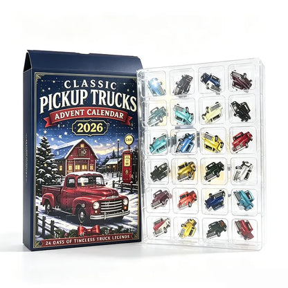 💯🚜🚗🎄 2026 Vehicle Advent Calendar Collection – 24 Days of Classic Machines, Trucks & Military Legends 🎁✨