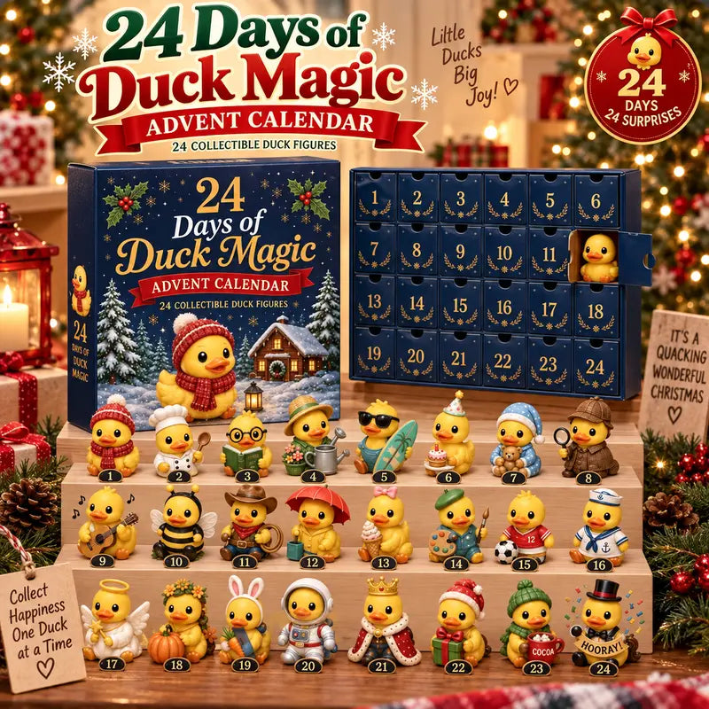 2026 Christmas Duck Advent Calendar.🦆🎄
