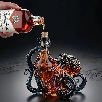 ⏳ Last day to save 50%🎁 The  Rum Edition 3D Octopus Bottle 🐙🥃