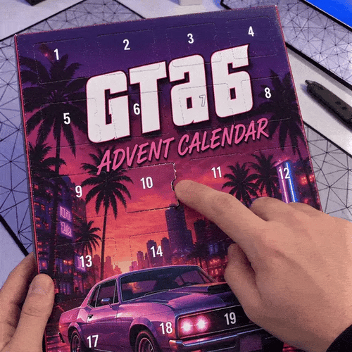 Neon City Advent Calendar 2026 – 24 Mystery Surprises for Gamers 🌴🎮🎁