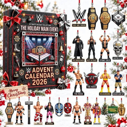⏳ Last day to save 50%HOT 24 Days of WWE XMAS Holiday Advent Calendar 2026
