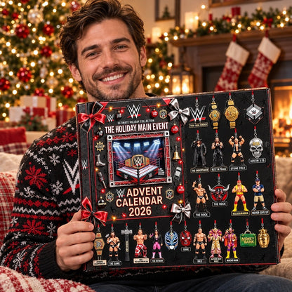 ⏳ Last day to save 50%HOT 24 Days of WWE XMAS Holiday Advent Calendar 2026
