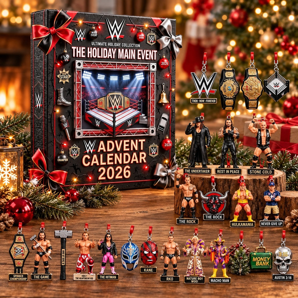 ⏳ Last day to save 50%HOT 24 Days of WWE XMAS Holiday Advent Calendar 2026